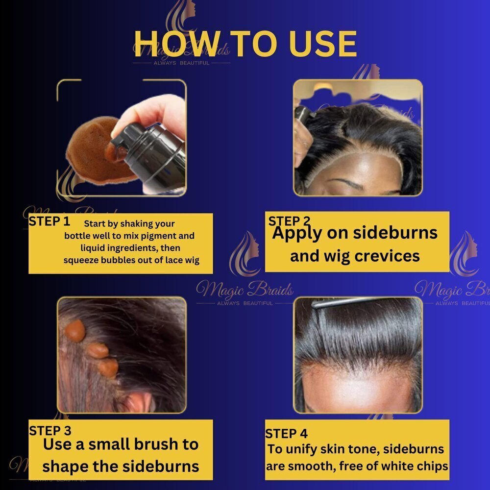 Lace Tint Melting Hair Mousse, Lace Tint Mousse for Lace Wigs and Hairpieces - Picture 6 of 8
